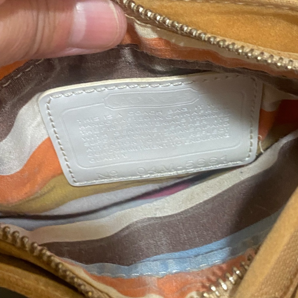 Coach Hampton Spring Patchwork Multi-color Dual H… - image 6